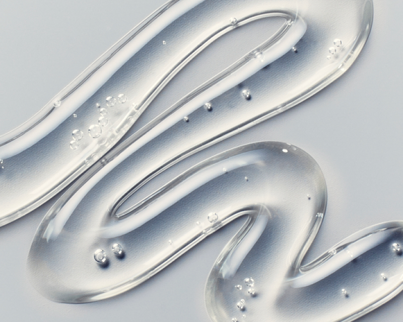 Clear product texture swatch