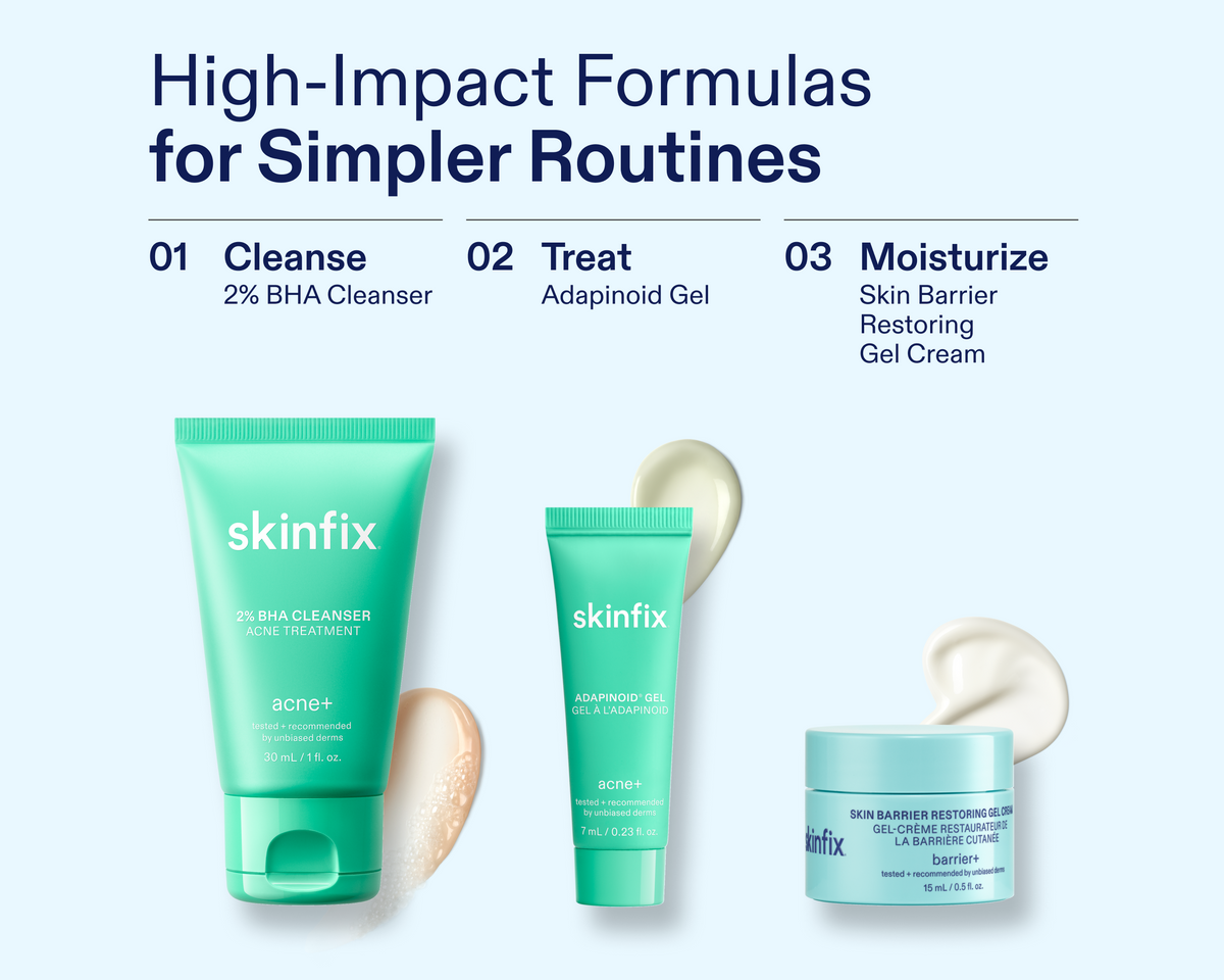 Skinfix Triple Threat Set Routine Steps Image